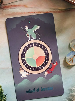 The Wheel of Fortune Tarot Card Spread - A Tarot Spread for Moving with the Cycles
