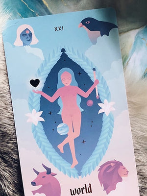The World Tarot Card Spread - A Tarot Spread for Balance and Wholeness