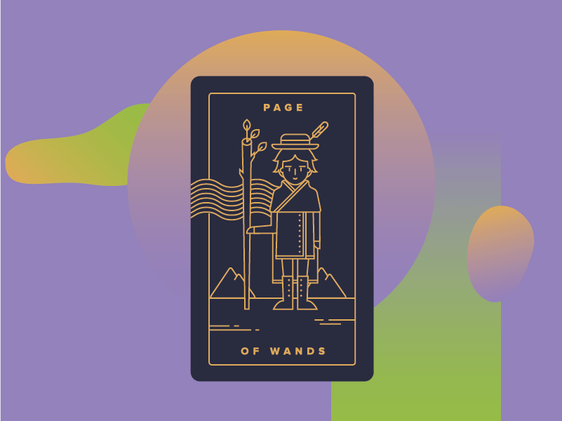 Page of Wands Tarot Card Meanings