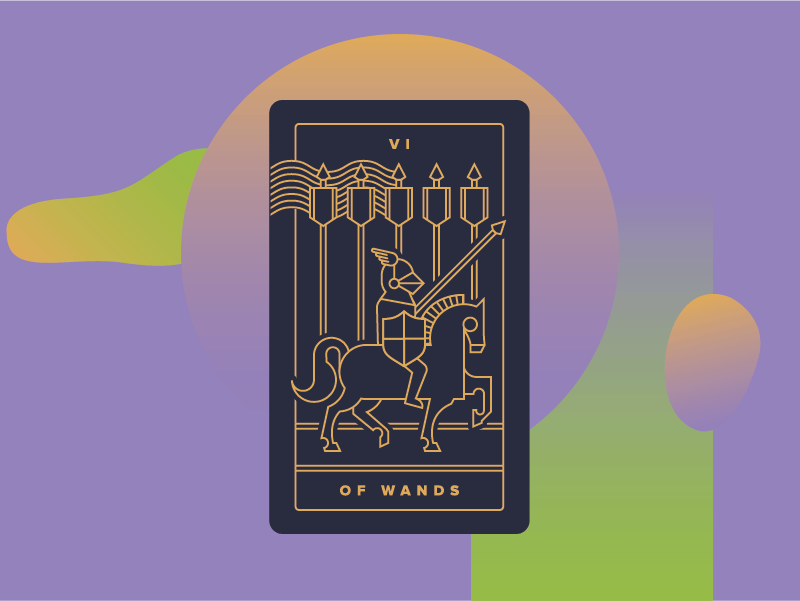 6 Six of Wands Tarot Card Meaning: Keywords, Upright, Reversed