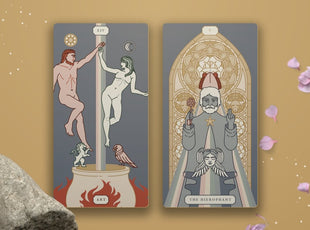Tarot Birth Card Combination Meanings: Temperance & the Hierophant