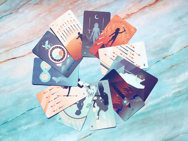 Seventh Sphere Tarot ライダー版 正規品 Seventh Sphere Rider Waite Smith: Modern Holographic Tarot