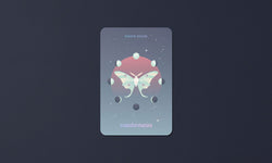Seventh Sphere Astrology Oracle - Seventh Sphere Astrology Oracle: silver holographic foil stamping on details.