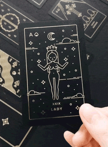 Golden Thread Lenormand Deck