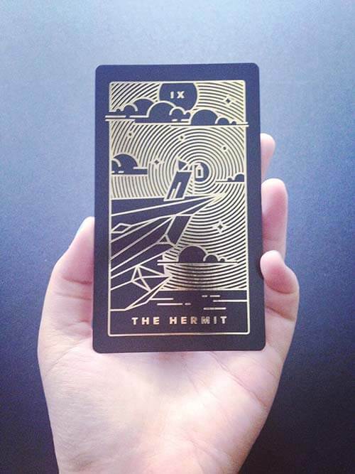 How to Read Tarot: The Hermit is a major arcana card that represents the retreat inwards.