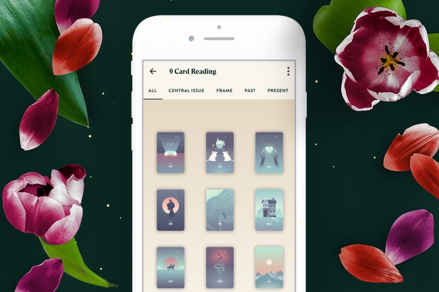 Lenormand readings from digital tarot apps are just as accurate as real tarot readings.