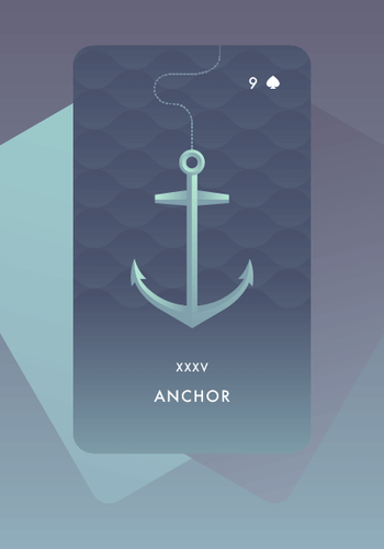 The Anchor Lenormand Card Meaning and Combinations
