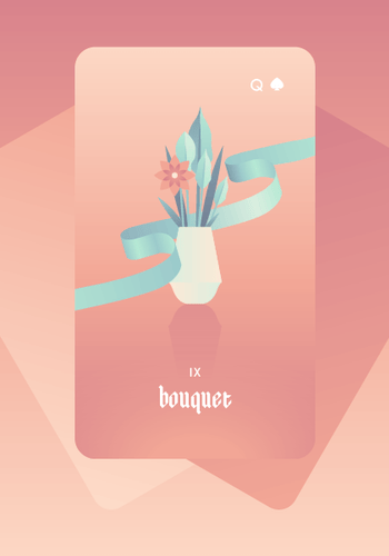 The Bouquet Lenormand Card Meaning and Combinations