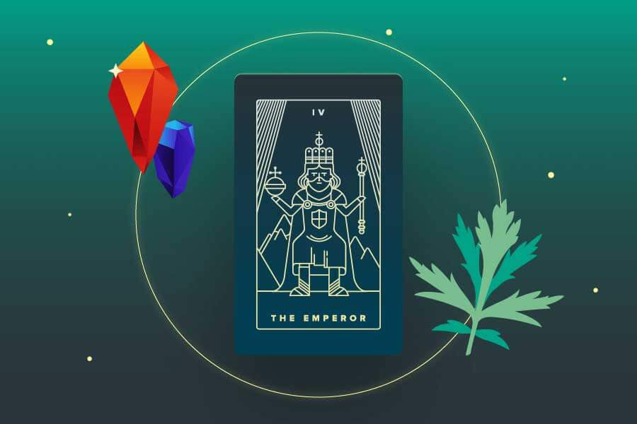 Crystals Tarot and Herbal Correspondence Tables - Chart and Infographic