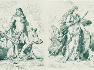 The First Aett of the Elder Futhark: Creation, Polarities, and the Dance of Life