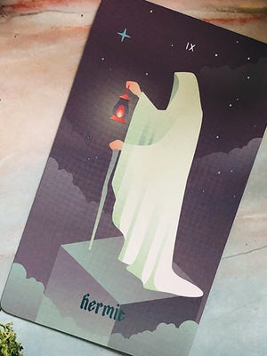 The Hermit Tarot Card Spread - A Tarot Spread for the Journey Inward