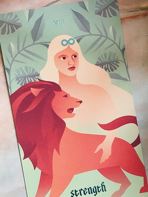 Strength Tarot Card Spread - A Tarot Spread for Developing Confidence