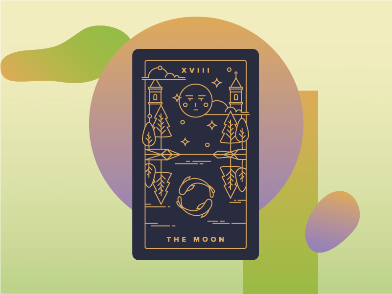 The Moon Meaning - Major Arcana Tarot Card Meanings – Labyrinthos