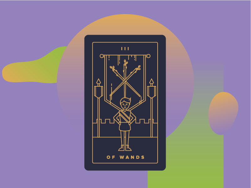 The Three of Wands in Tarot and How to Read It - Exemplore