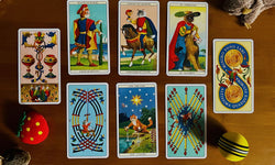 Marseille Cat Tarot - Selection of Marseille Cat Tarot cards