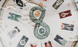 Arcana Iris Sacra Tarot Cloth: Day Edition - With tarot deck