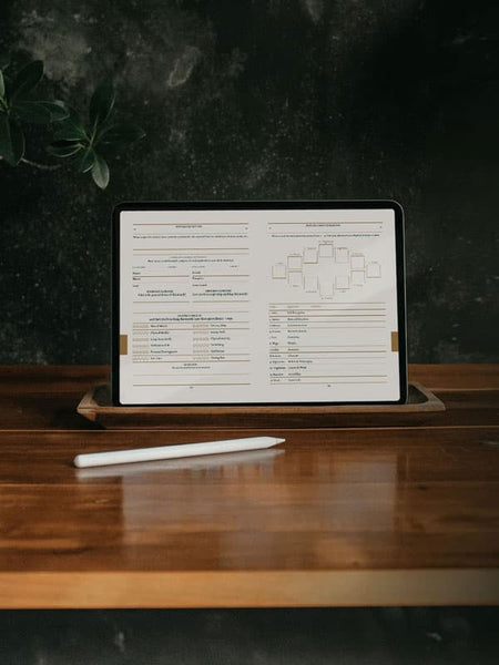 Digital Tarot & Lenormand Workbook Set