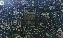 Golden Thread Lenormand Deck - Sample of lenormand card fronts