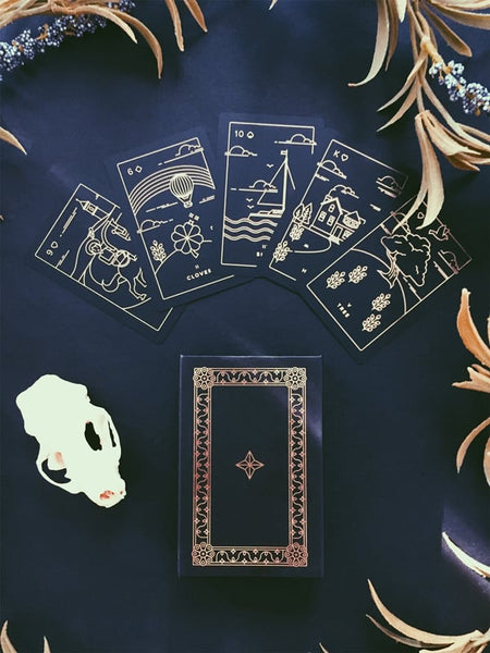 Golden Thread Lenormand Deck