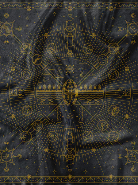 Map of the Universe Altar Cloth