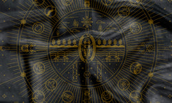 Map of the Universe Altar Cloth - Center detail