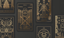Golden Thread Tarot Deck - Tarot card samples