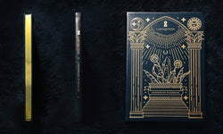 Lenormand Journal and Workbook - Front, spine and gilded edges
