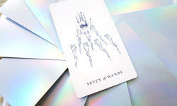 Luminous Spirit Tarot Deck - Card detail with holographic back