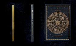 Tarot & Astrology Workbook - Front, spine and gilded edges