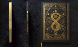 Tarot Journal and Workbook - Front, spine and gilded edges