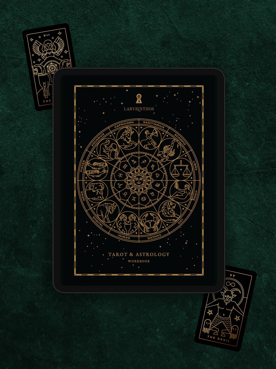 Digital Tarot Journal & Planner Workbook for iPad, GoodNotes