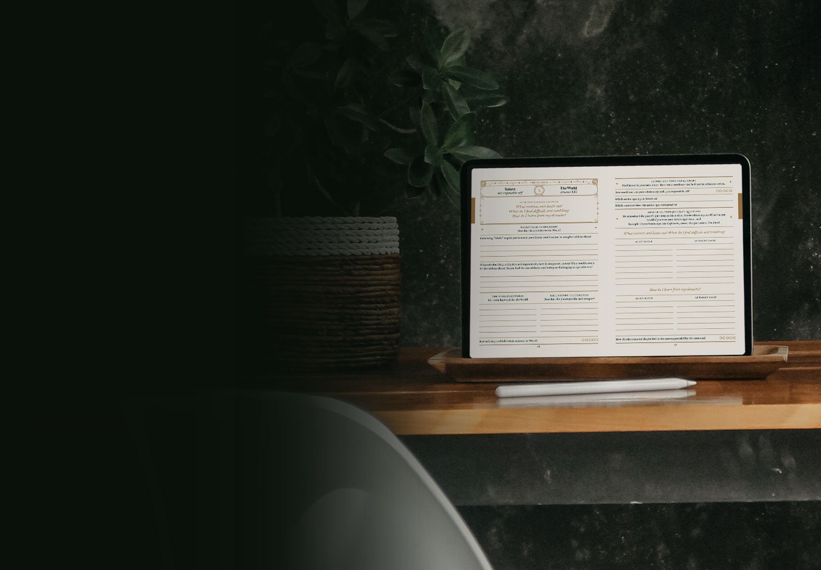 Our digital tarot and astrology workbook helps you understand the relationships between two popular esoteric systems; tarot and astrology. Learn correspondences between your tarot deck, the zodiac, planets and more. Read your natal chart with tarot. 