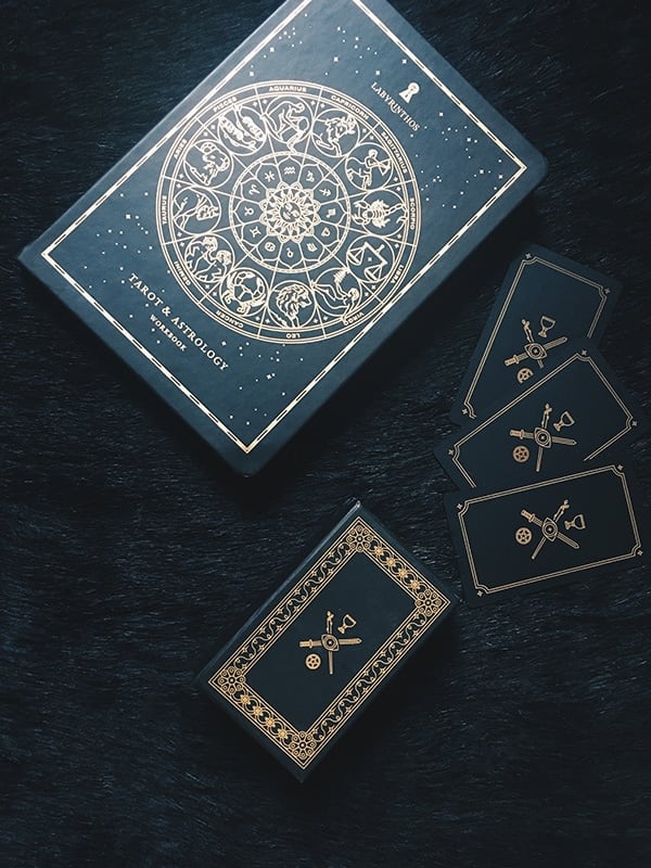 Connect Tarot with Astrology with our Journal and Workbook – Labyrinthos