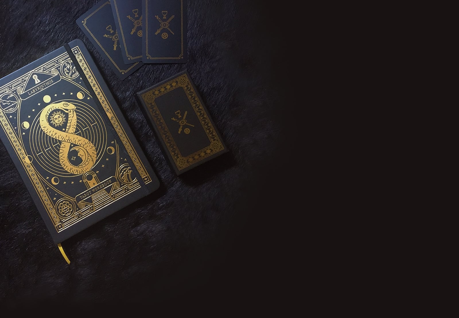 Create a deep and personal connection with the cards. Our tarot workbook guides you to your own unique understanding of the tarot. Learn about the 78 cards and elements. Comes with a tarot journal, spread compendium, and reference sheets.